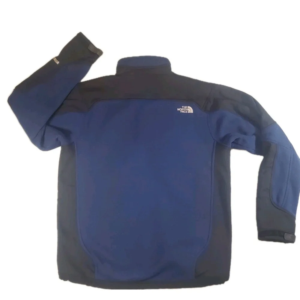 THE NORTH FACE WINDWALL MENS Large KNIT Polartec FLEECE SOFT SHELL‎ Full Zip